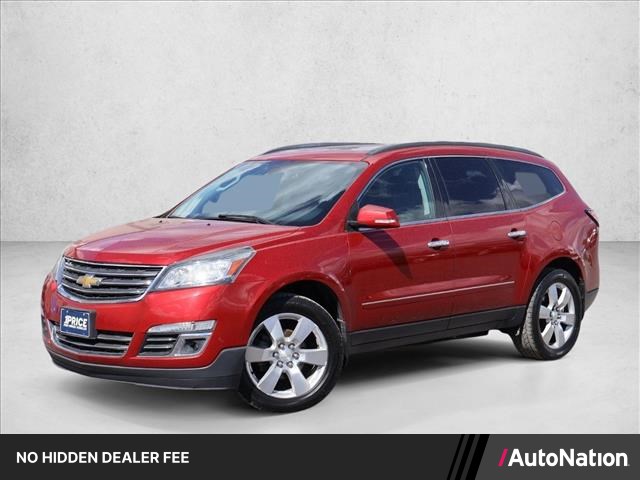 Crystal Red Tintcoat 2014 Chevrolet Traverse LTZ AWD SUV / Crossover All-Wheel Drive 6-Speed Automatic