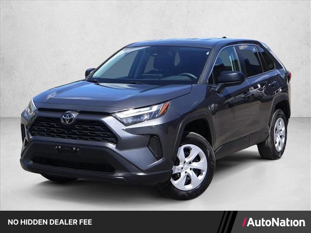 Magnetic Gray Metallic 2024 Toyota RAV4 LE AWD SUV / Crossover All-Wheel Drive Automatic