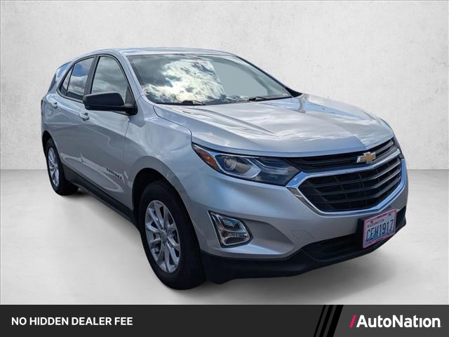 Silver Ice Metallic 2021 Chevrolet Equinox LS AWD with 1LS SUV / Crossover Four-Wheel Drive 6-Speed Automatic