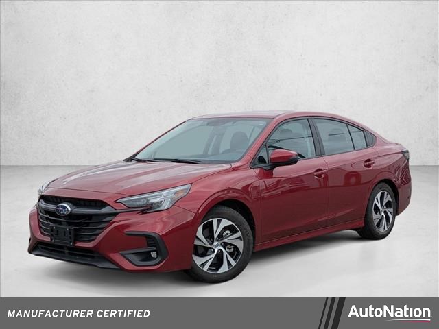 Crimson Red Pearl 2025 Subaru Legacy Premium AWD Sedan All-Wheel Drive Automatic