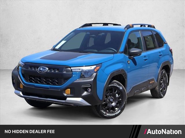 Geyser Blue 2026 Subaru Forester Wilderness Crossover AWD SUV / Crossover All-Wheel Drive Continuously Variable Transmission