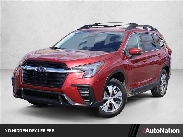 Crimson Red Pearl 2023 Subaru Ascent Premium 7-Passenger AWD SUV / Crossover All-Wheel Drive Continuously Variable Transmission