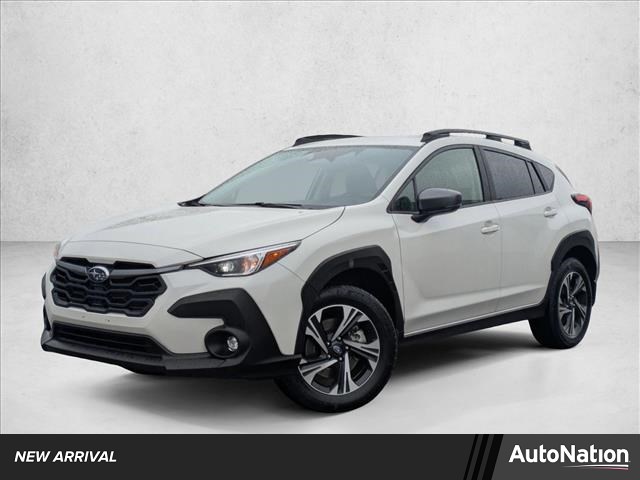Crystal White Pearl 2024 Subaru Crosstrek Premium AWD SUV / Crossover All-Wheel Drive Automatic