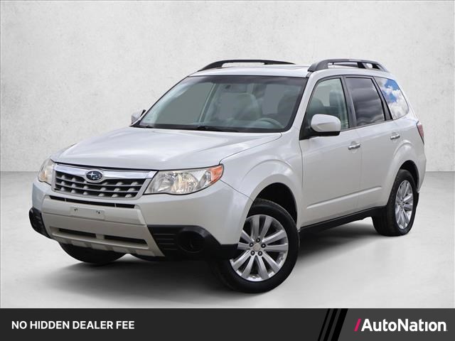 Satin White Pearl 2012 Subaru Forester SUV / Crossover All-Wheel Drive 4-Speed Automatic