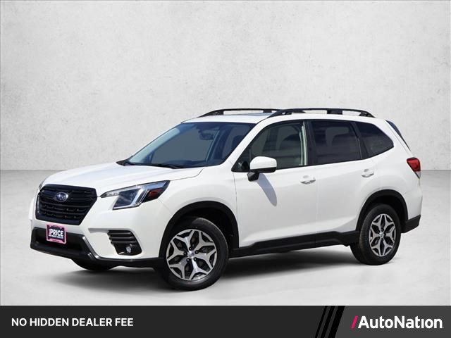 Crystal White Pear 2024 Subaru Forester SUV / Crossover All-Wheel Drive Continuously Variable Transmission