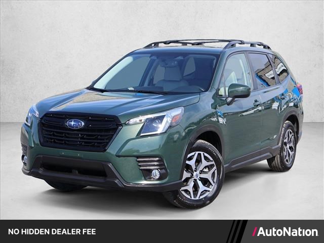 Cascade Green Silica 2022 Subaru Forester SUV / Crossover All-Wheel Drive Continuously Variable Transmission