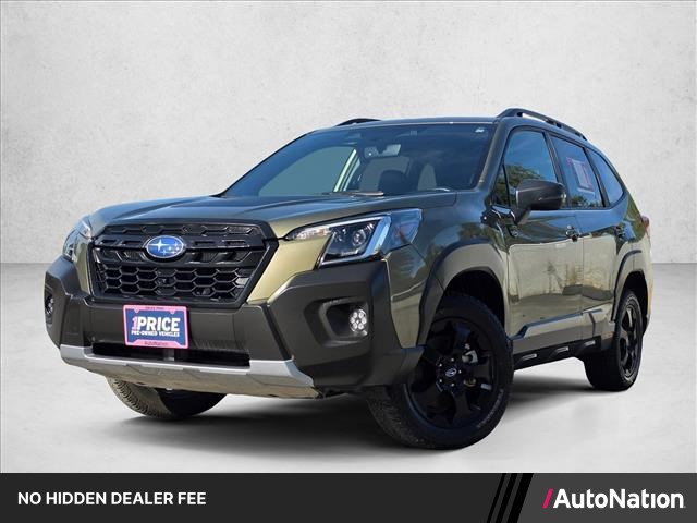 Autumn Green Metallic 2025 Subaru Forester SUV / Crossover All-Wheel Drive Continuously Variable Transmission