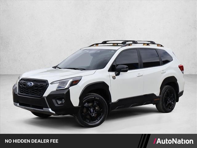 Crystal White Pearl 2023 Subaru Forester Wilderness Crossover AWD SUV / Crossover All-Wheel Drive Continuously Variable Transmission