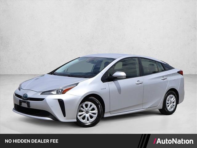 Classic Silver Metallic 2019 Toyota Prius Hatchback Front-Wheel Drive Automatic