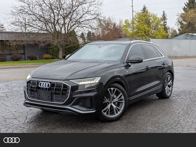 Mythos Black Metallic 2023 Audi Q8 quattro Prestige 55 TFSI SUV / Crossover All-Wheel Drive Automatic