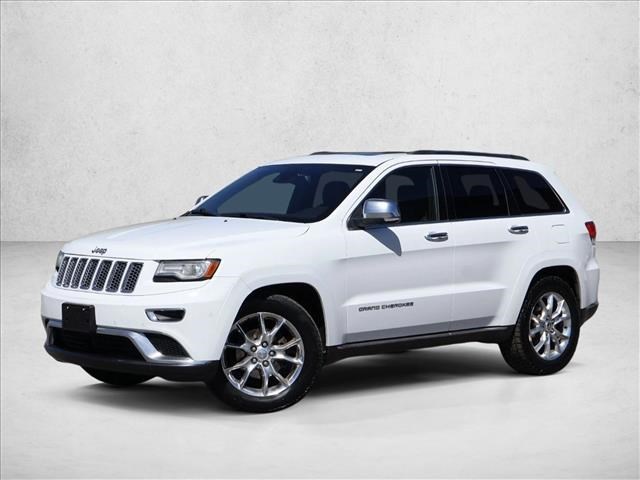 White 2014 Jeep Grand Cherokee SUV / Crossover Four-Wheel Drive 8-Speed Automatic