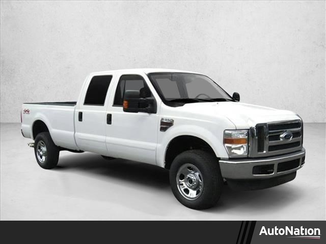 Black 2009 Ford F-350 Super Duty Lariat Crew Cab 4WD Pickup Truck Four-Wheel Drive Automatic