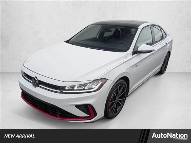 Pure White 2025 Volkswagen Jetta GLI Autobahn FWD Sedan Front-Wheel Drive 7-Speed Automatic