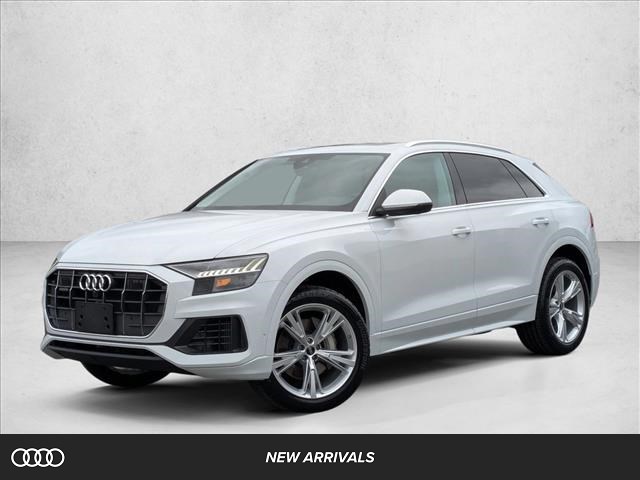White 2023 Audi Q8 quattro Premium Plus 55 TFSI SUV / Crossover All-Wheel Drive Automatic