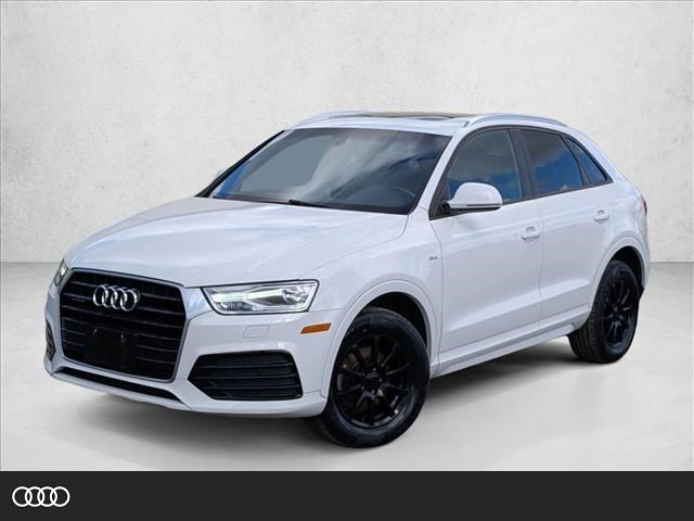 Glacier White Metallic 2018 Audi Q3 2.0T quattro Premium SUV / Crossover All-Wheel Drive Automatic
