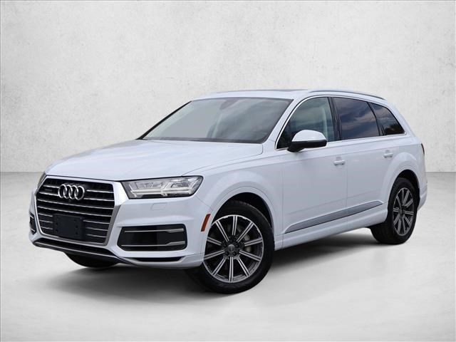 Carrara White 2017 Audi Q7 SUV / Crossover All-Wheel Drive Automatic