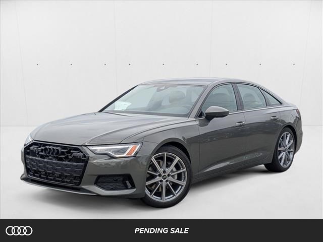 Chronos Gray Metallic 2025 Audi A6 quattro Premium Plus 45 TFSI Sedan All-Wheel Drive Automatic