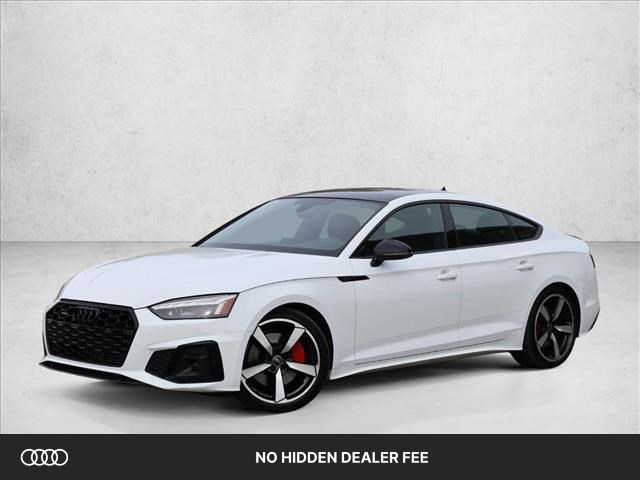 Arkona White 2024 Audi A5 Sportback quattro Premium Plus S Line 45 TFSI AWD Sedan All-Wheel Drive Automatic