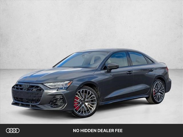 Daytona Gray Pearl Effect 2026 Audi S3 2.0T quattro Premium Sedan All-Wheel Drive Automatic