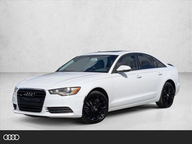 Glacier White Metallic 2014 Audi A6 2.0T quattro Premium Plus Sedan AWD Sedan All-Wheel Drive Automatic