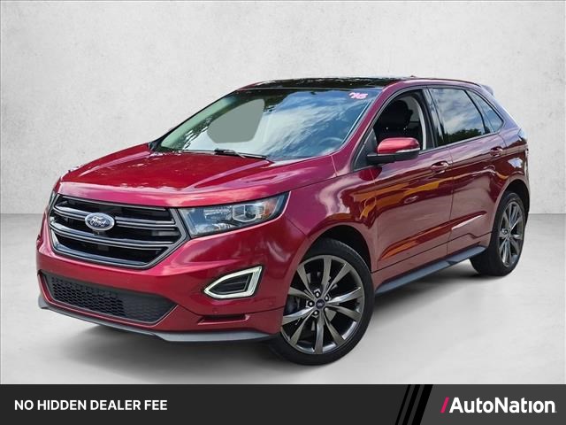 Ruby Red Metallic Tinted Clearcoat 2016 Ford Edge SUV / Crossover All-Wheel Drive 6-Speed Automatic