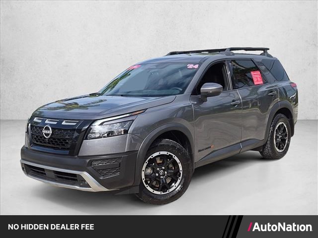 Gray (Gun Metallic) 2024 Nissan Pathfinder SUV / Crossover All-Wheel Drive Automatic