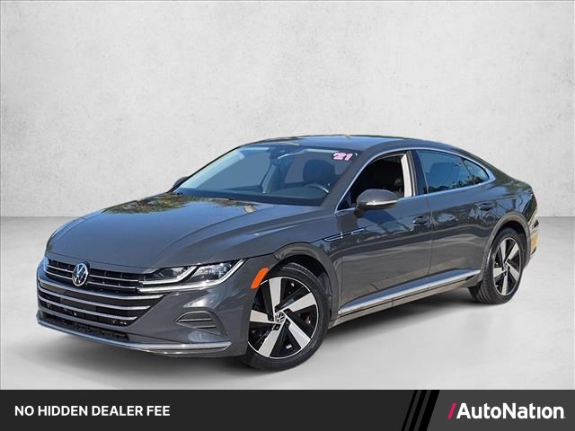 Urano Gray 2021 Volkswagen Arteon Sedan Front-Wheel Drive 8-Speed Automatic