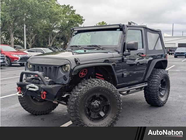 Black 2012 Jeep Wrangler Sport 4WD SUV / Crossover Four-Wheel Drive 6-Speed Manual