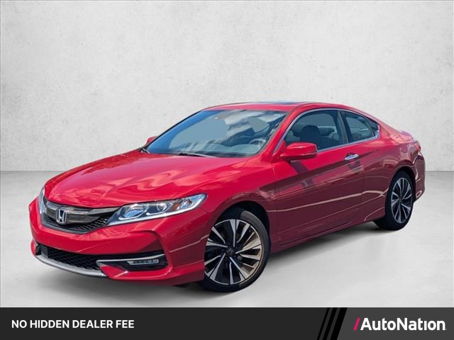 San Marino Red 2016 Honda Accord Coupe EX-L with Honda Sensing Coupe Front-Wheel Drive Automatic