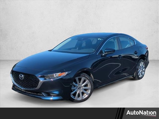 Deep Crystal Blue Mica 2023 Mazda MAZDA3 2.5 S Preferred Sedan FWD Sedan Front-Wheel Drive Automatic