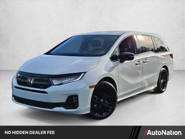Platinum White Pearl 2026 Honda Odyssey Minivan Front-Wheel Drive Automatic