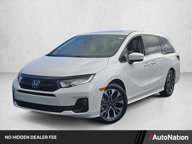 Platinum White Pearl 2026 Honda Odyssey Minivan Front-Wheel Drive Automatic