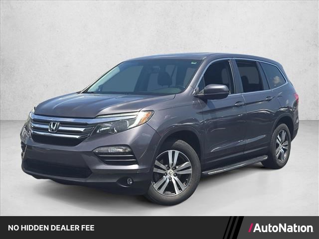 Silver/Gray 2017 Honda Pilot SUV / Crossover Front-Wheel Drive Automatic