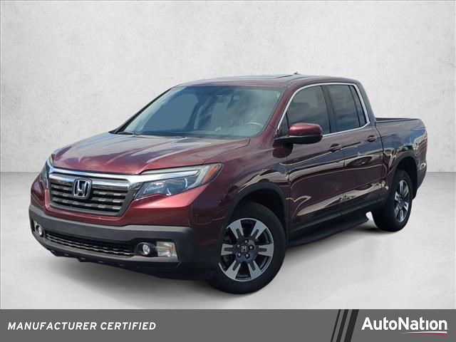 Red (Deep Scarlet Pearl) 2019 Honda Ridgeline RTL AWD Pickup Truck All-Wheel Drive 6-Speed Automatic