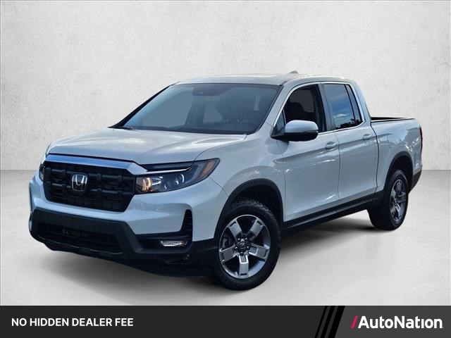 Gray (Platinum White Pea) 2026 Honda Ridgeline Pickup Truck All-Wheel Drive Automatic