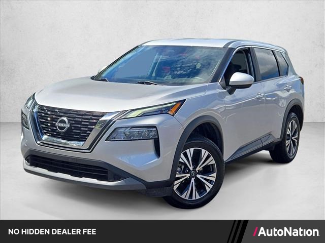 Brilliant Silver Metallic 2023 Nissan Rogue SUV / Crossover All-Wheel Drive Automatic