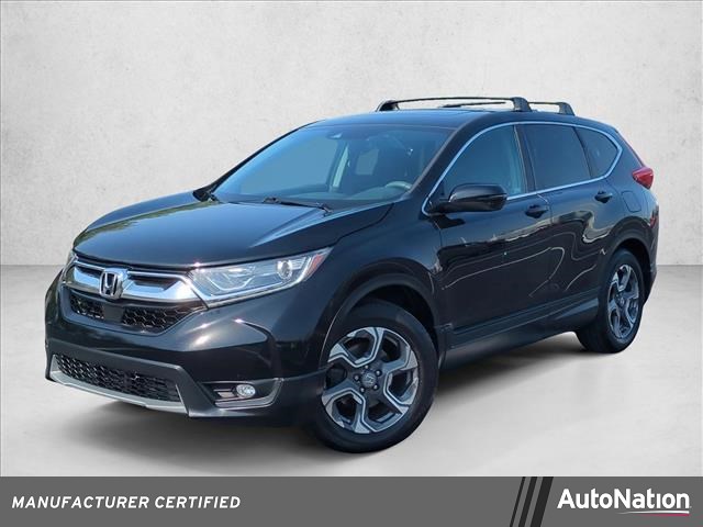 Crystal Black Pear 2018 Honda CR-V EX FWD SUV / Crossover Front-Wheel Drive Continuously Variable Transmission