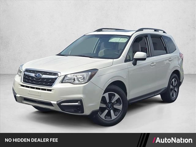 Crystal White Pearl 2018 Subaru Forester SUV / Crossover All-Wheel Drive Automatic