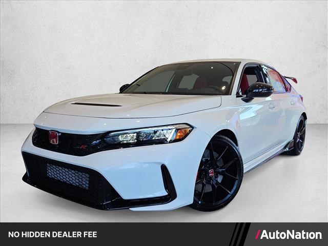Championship White 2026 Honda Civic Type R Hatchback Front-Wheel Drive 6-Speed Manual