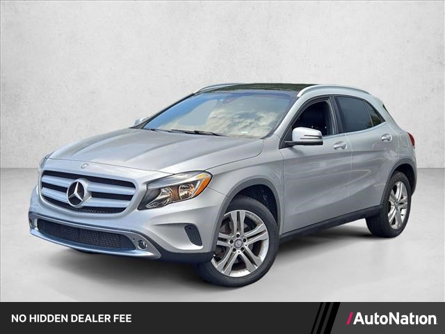 Silver 2017 Mercedes-Benz GLA SUV / Crossover All-Wheel Drive Automatic
