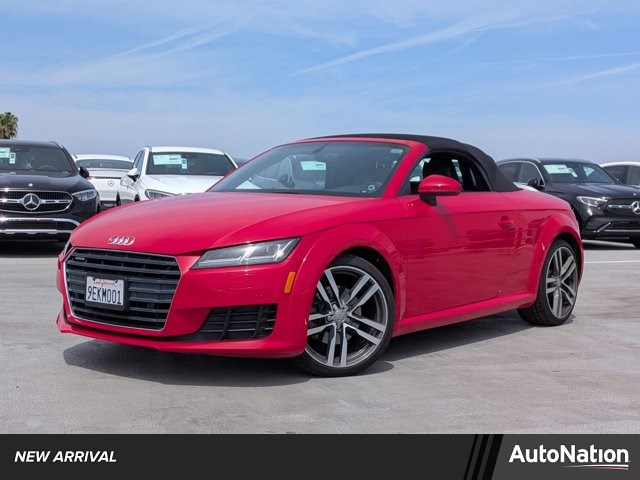 Orange (Tango Red Metallic/Black Roof) 2016 Audi TT 2.0T quattro Roadster AWD Convertible All-Wheel Drive Automatic