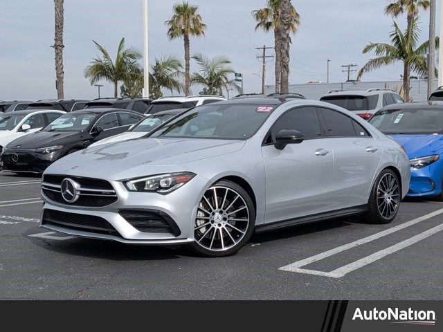 Iridium Silver Metallic 2022 Mercedes-Benz CLA AMG CLA 35 4MATIC Coupe All-Wheel Drive Automatic