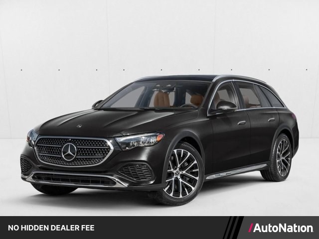 Obsidian Black Metallic 2026 Mercedes-Benz E-Class All-Terrain Wagon All-Wheel Drive Automatic