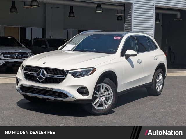 Polar White 2025 Mercedes-Benz GLC SUV / Crossover Rear-Wheel Drive Automatic