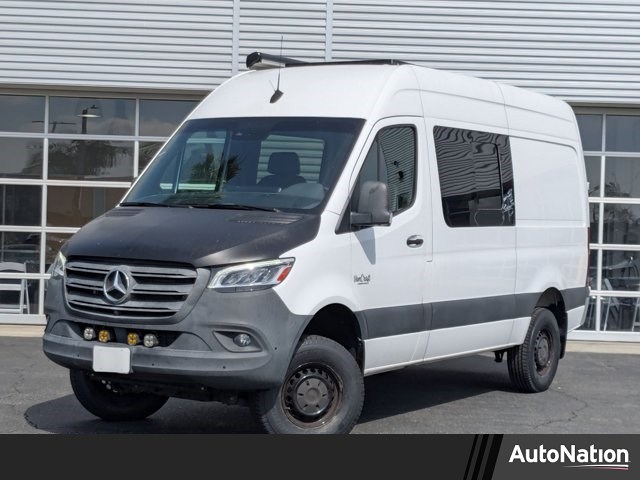 Arctic White 2023 Mercedes-Benz Sprinter Cargo 2500 144 AWD Van All-Wheel Drive Automatic