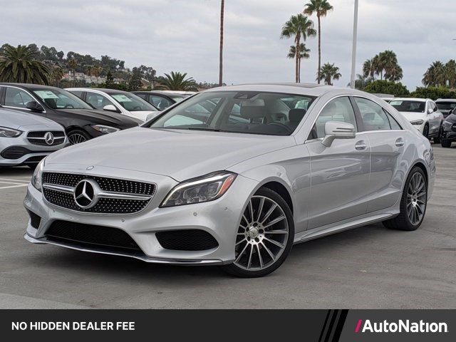 Iridium Silver Metallic 2015 Mercedes-Benz CLS Sedan Rear-Wheel Drive Automatic