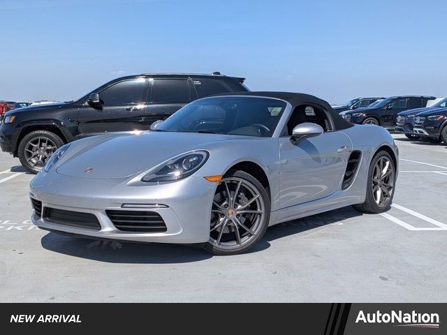 Silver 2024 Porsche 718 Boxster Convertible Automatic