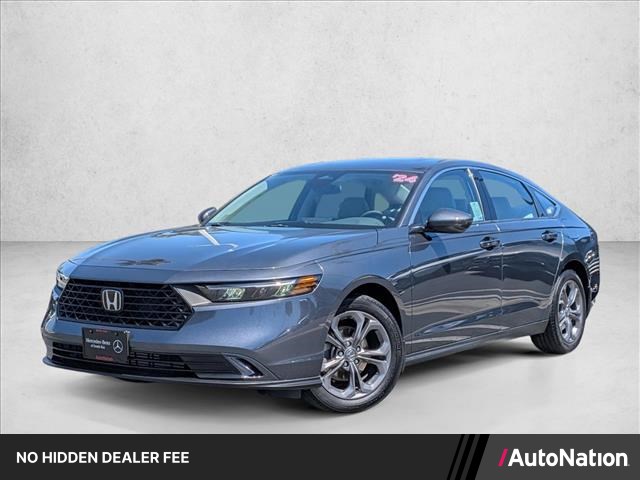 Silver/Gray 2024 Honda Accord Sedan Front-Wheel Drive Automatic