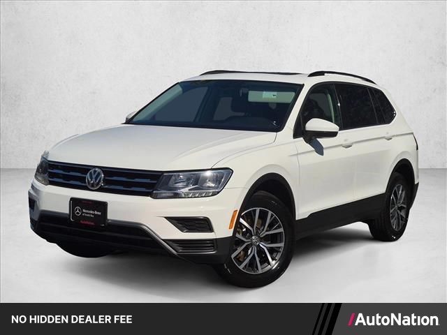 White 2019 Volkswagen Tiguan SUV / Crossover Front-Wheel Drive 8-Speed Automatic