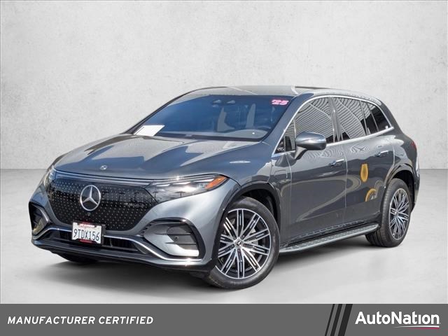 Gray (Selenite Grey Metallic) 2025 Mercedes-Benz EQS SUV 450 4MATIC SUV / Crossover All-Wheel Drive Automatic